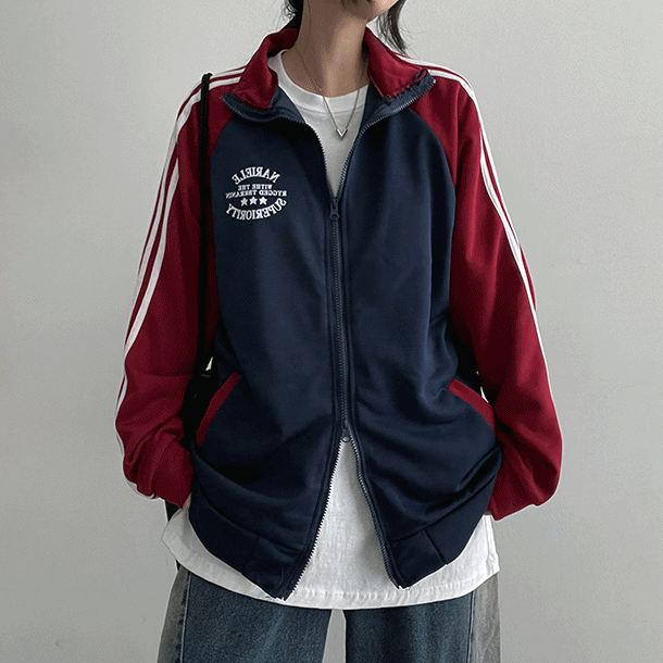 hijjoo（ハイチュー）の「[Special product!] Sherman Color Track Jersey Zip-Up Jumper (2 colors)（Tops）」