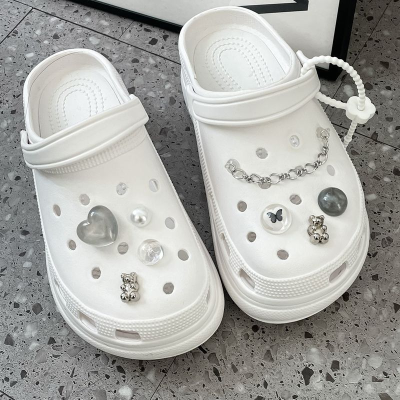 Ellebelle market（エルベルマーケット）の「[made]space silver resin shoes charm set （Shoes）」