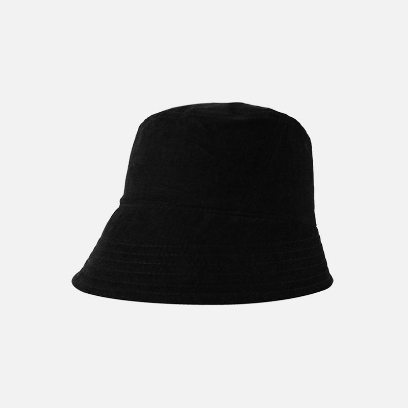 CORDUROY BUCKET HAT (BLACK)
