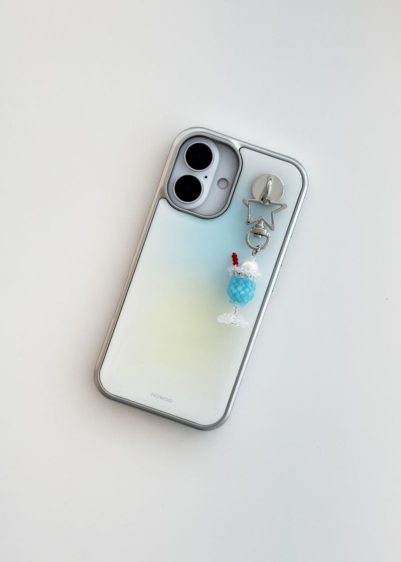 sorbet silver epoxy bumper case (lemon soda)