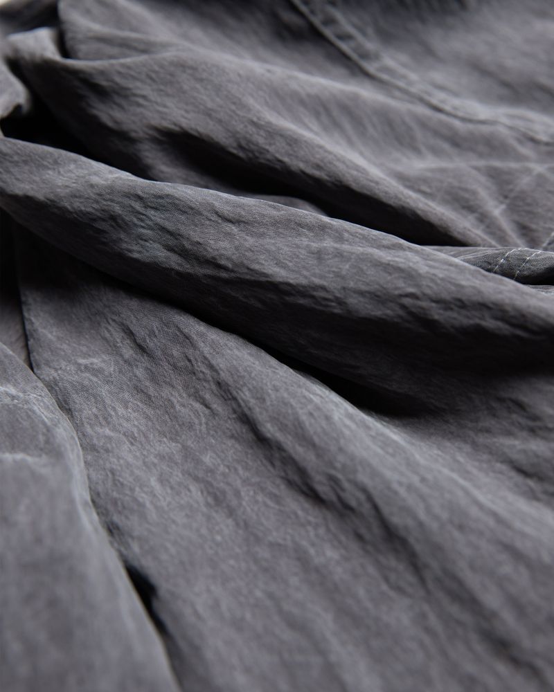 TMPRARY CUPRO GREY SLIM PANTS