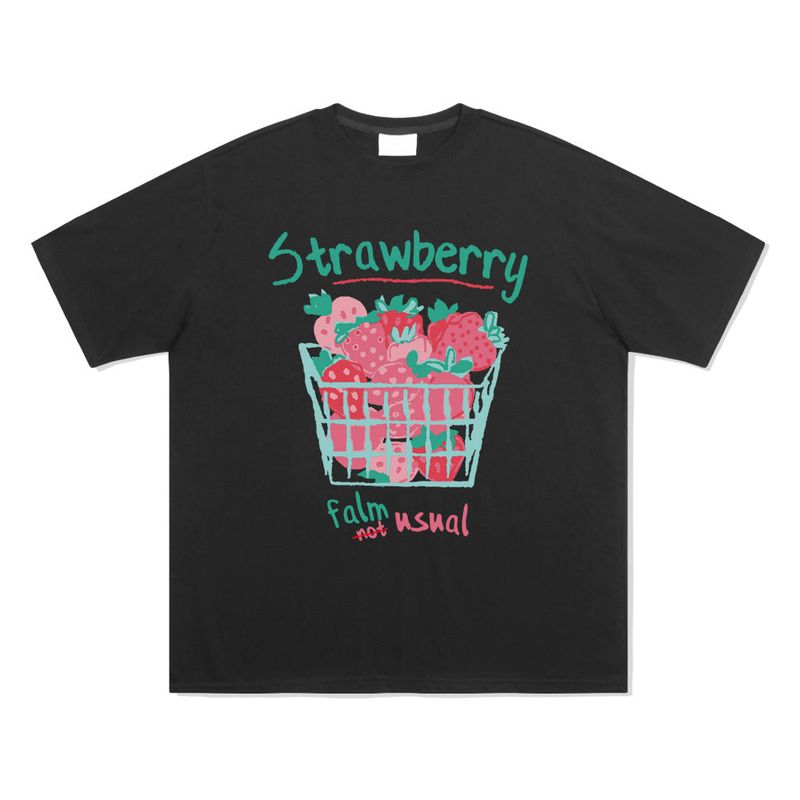 ストロベリーバケットTシャツ - 5COLOR