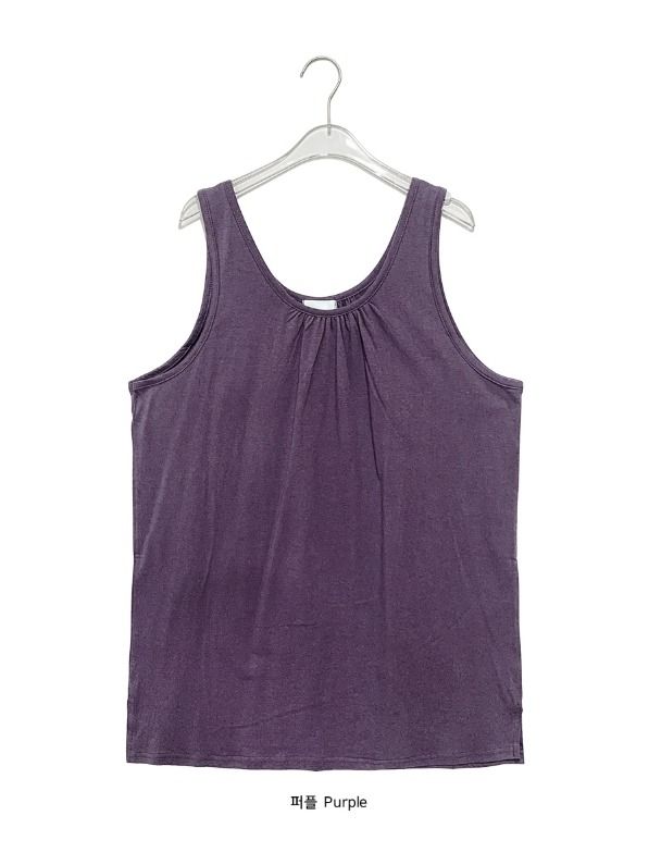 Una Layered Shirring Long Sleeveless