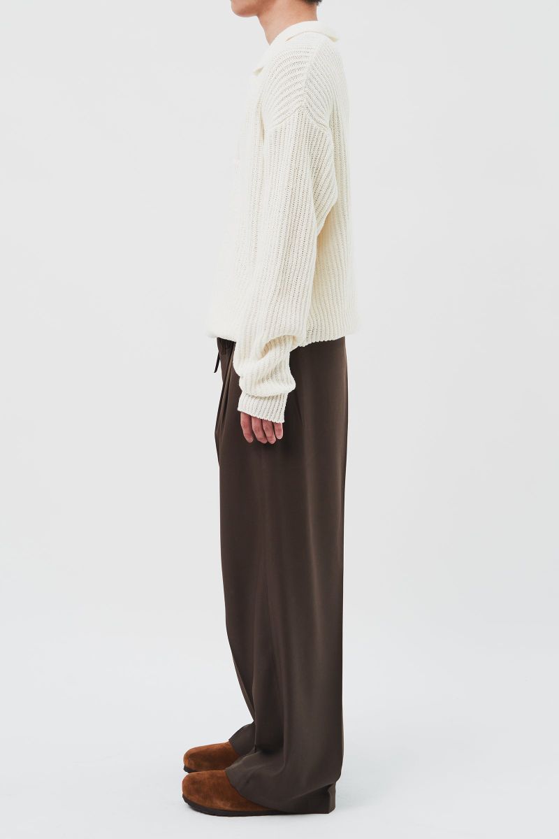 Oriental Rope Wide Trousers (2color)