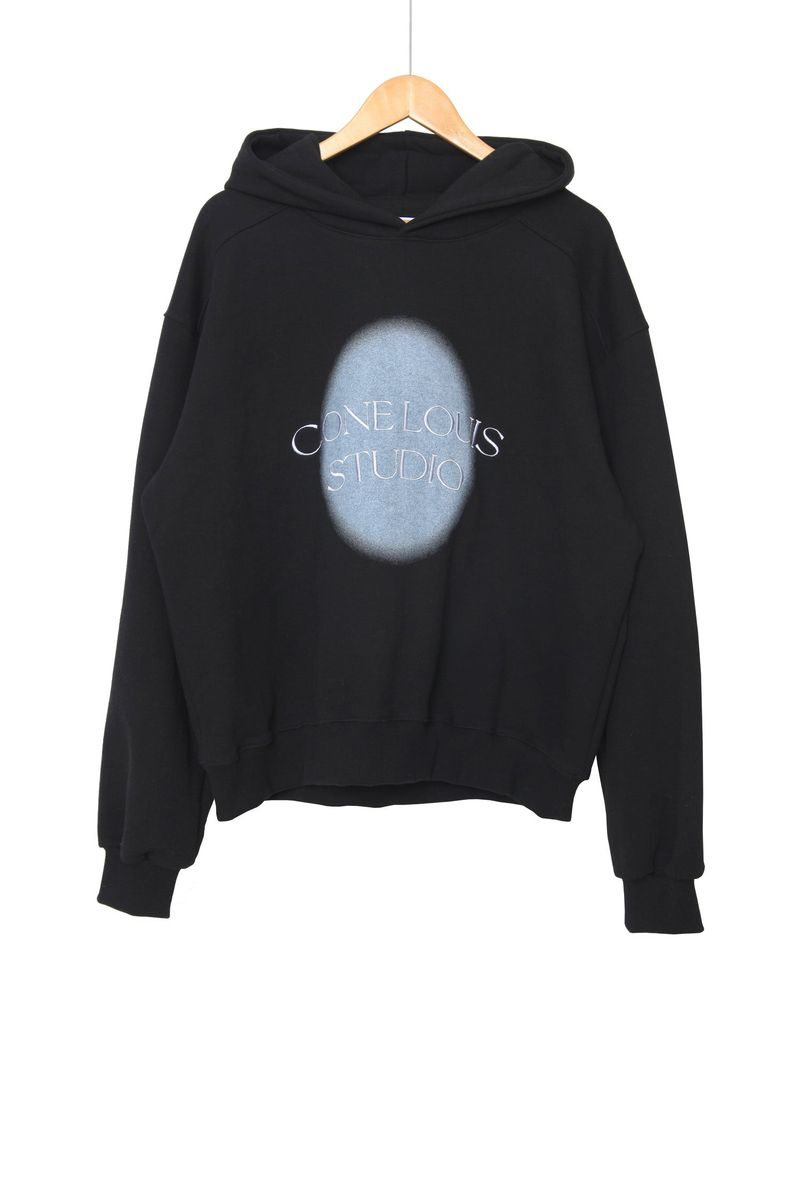 Spray Painting Embroidered Hood