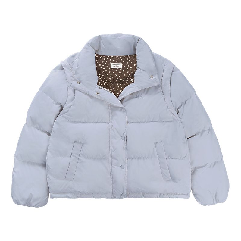 2WAY WELLONG PADDING JUMPER (Light blue)