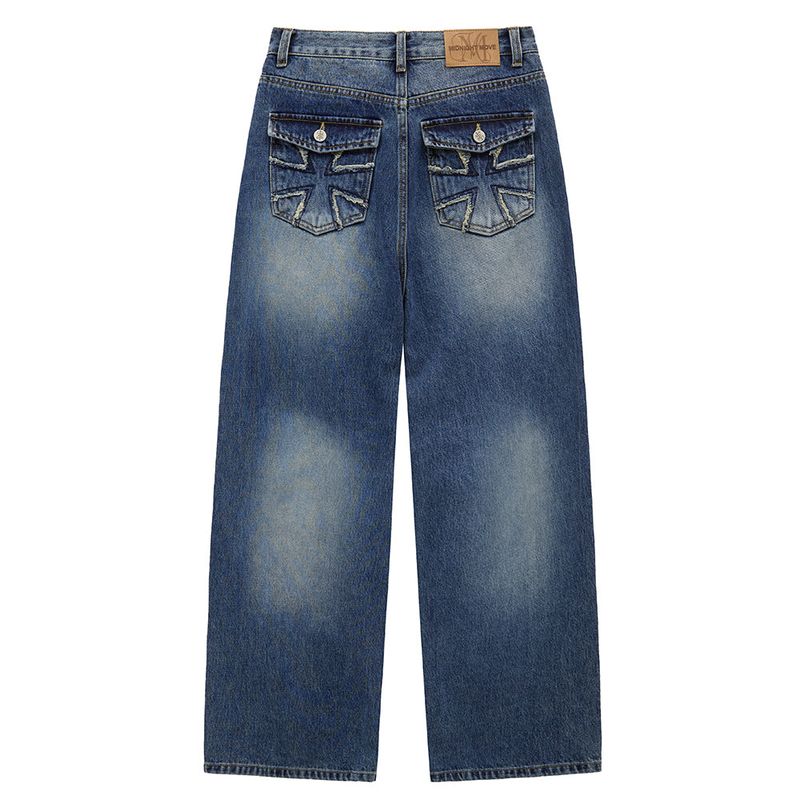 MIDNIGHT MOVE（ミッドナイトムーブ）の「eg pk denim pants (blue)（Pants）」