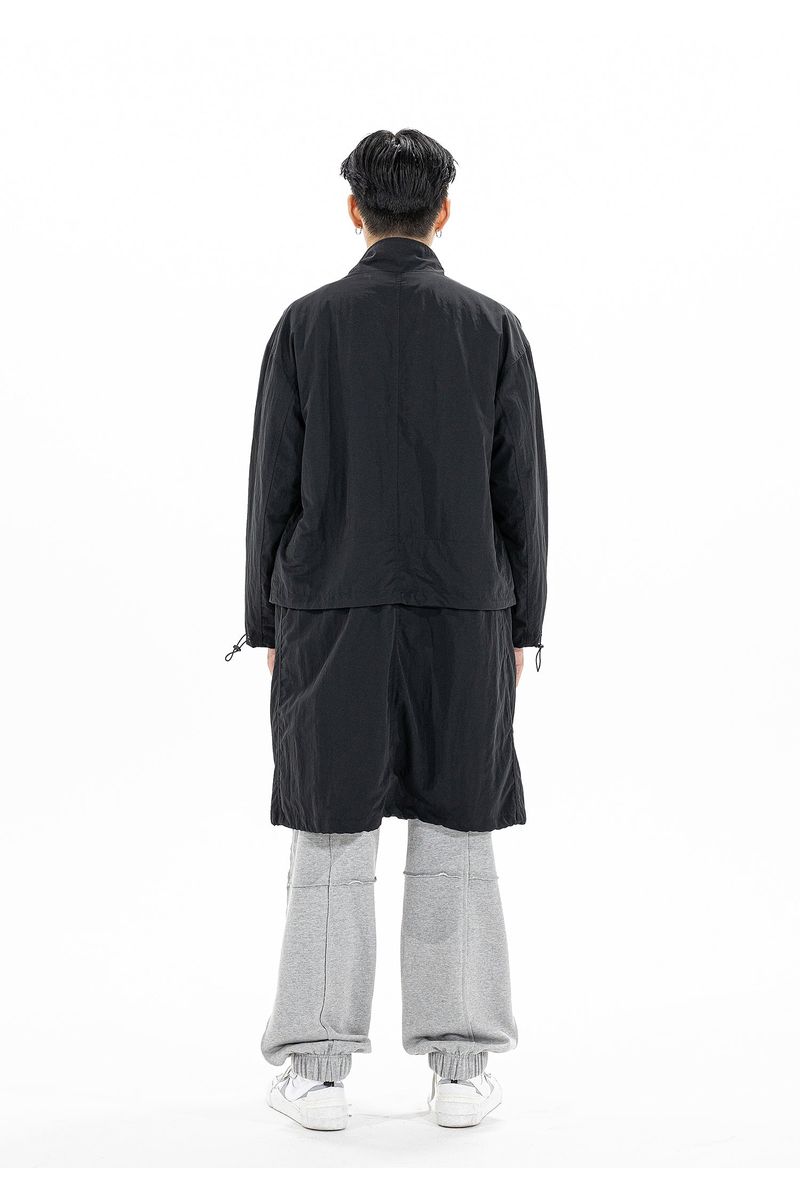 DETACHABLE NYLON COAT
