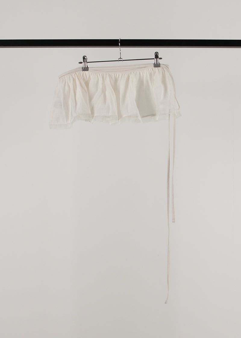 FRILL WRAP SKIRT