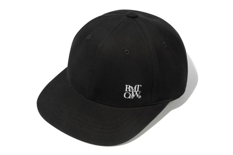RECENT LOGO STRAP BALL CAP_BLACK