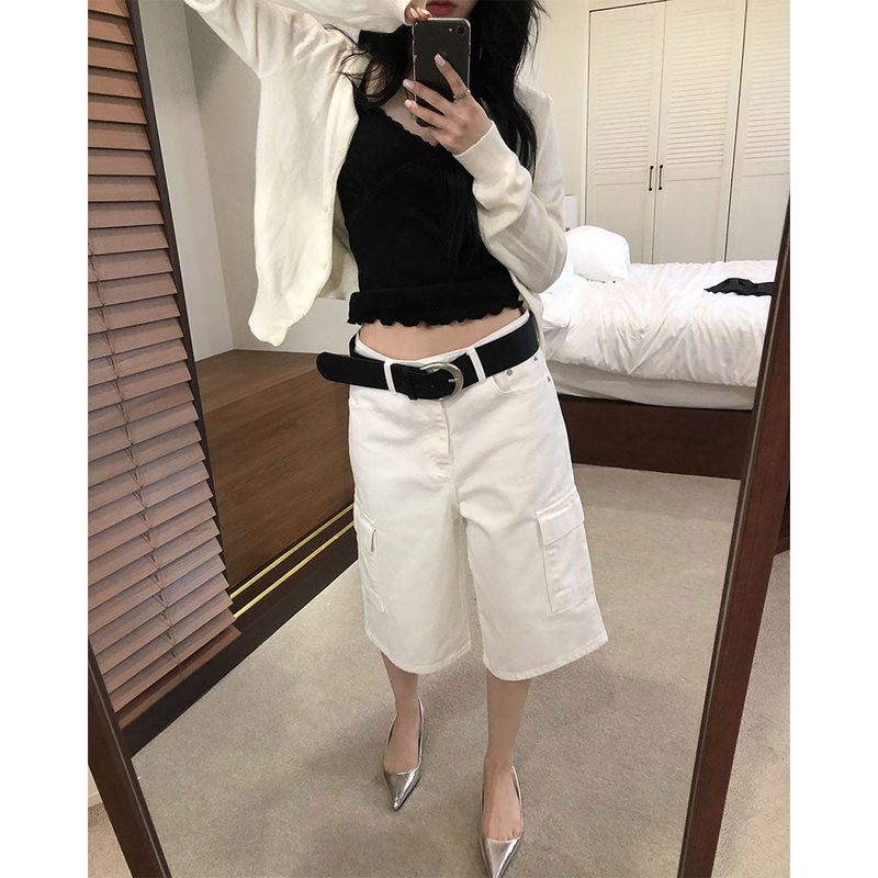 Midi Cargo Pants
