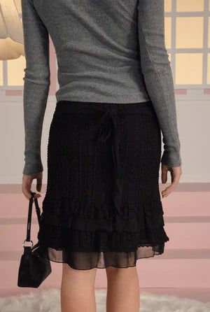 【即日発送】tht jacquard mini bag - black