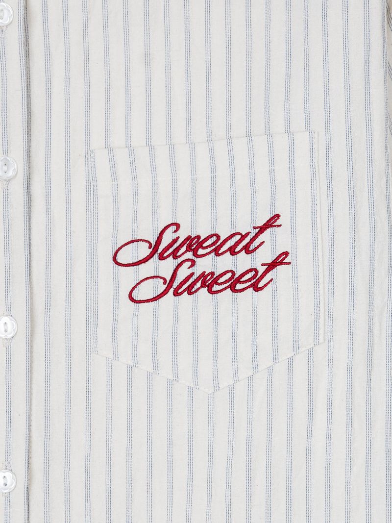 Stripe Vacance Shirts_Black(red)
