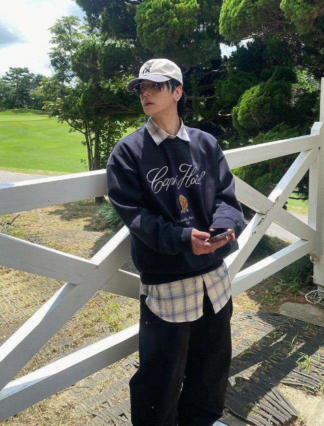 No.0860 soft check light over SHIRT (3color)