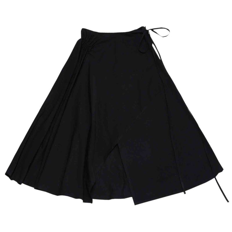 Claire shirring long skirt