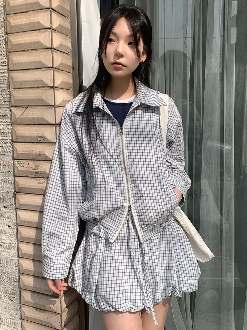 JAZZ THE ORDER（ジャズ ザ オーダー）の「LIGHT CHECK BLOUSON (2C)（Jackets/Outerwear）」