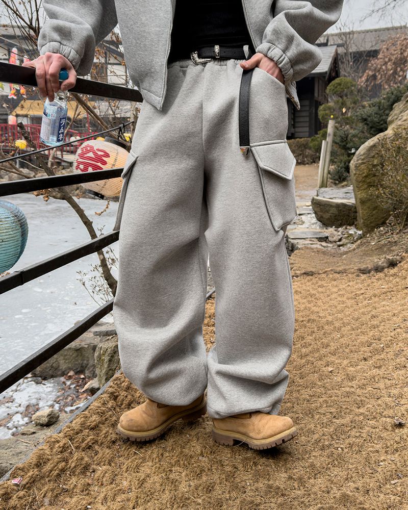 Neo Bonded Cargo Belt Sweat Pants