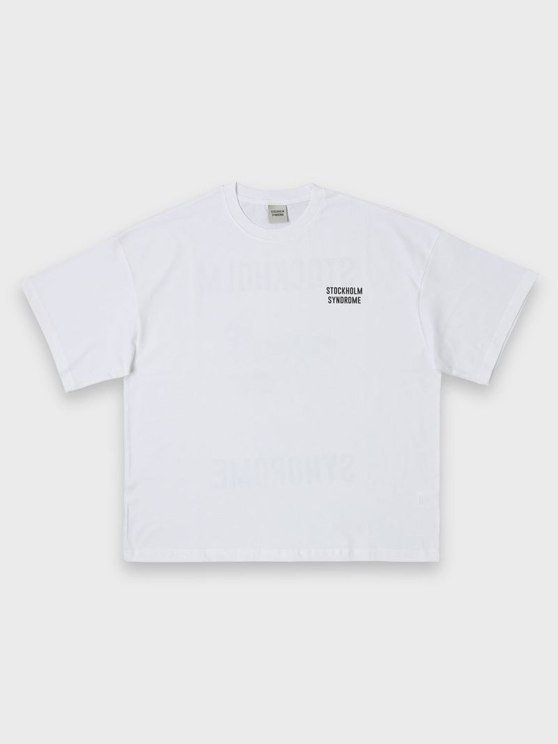 STHLMSNDRM スカルTシャツ - ホワイト