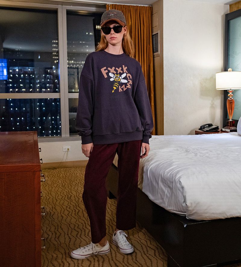 Mad bee sweat-shirt