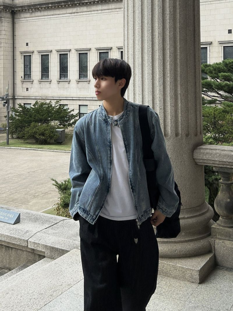 ONEPICK CLOTHES(ワンピッククローズ)の「レガシーカーブドカットオフデニムジャケット(ジャケット/アウター)」