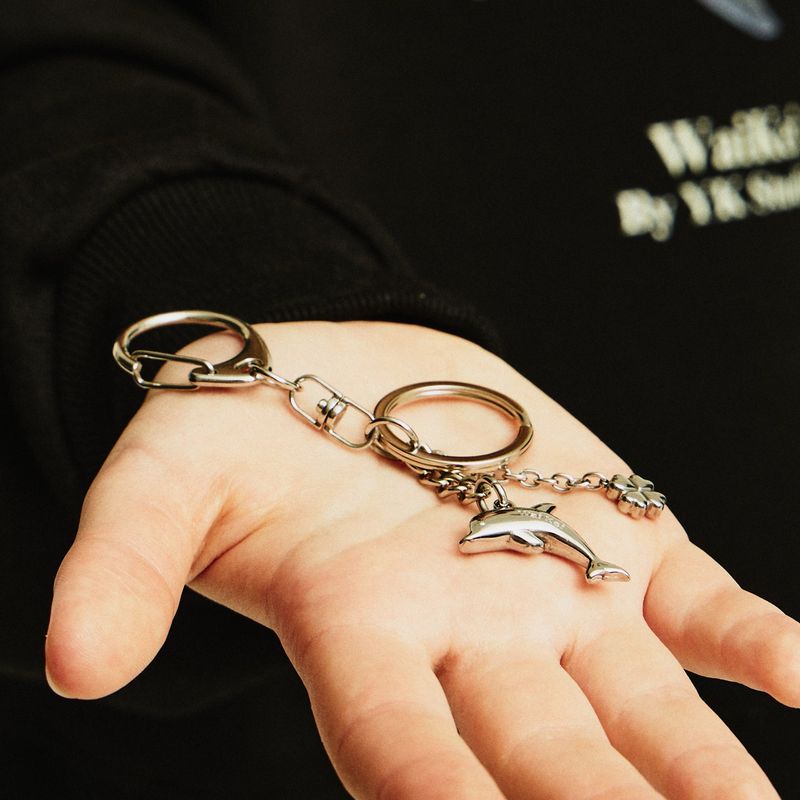Dolphin key ring