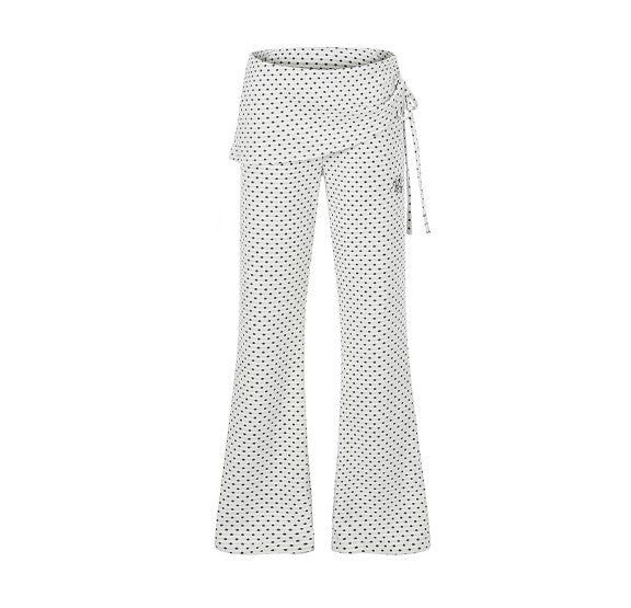 Cozy&Kitsch(コージーアンドキッチ)の「Riven Dot Wrap Flare Pants(Pants)」