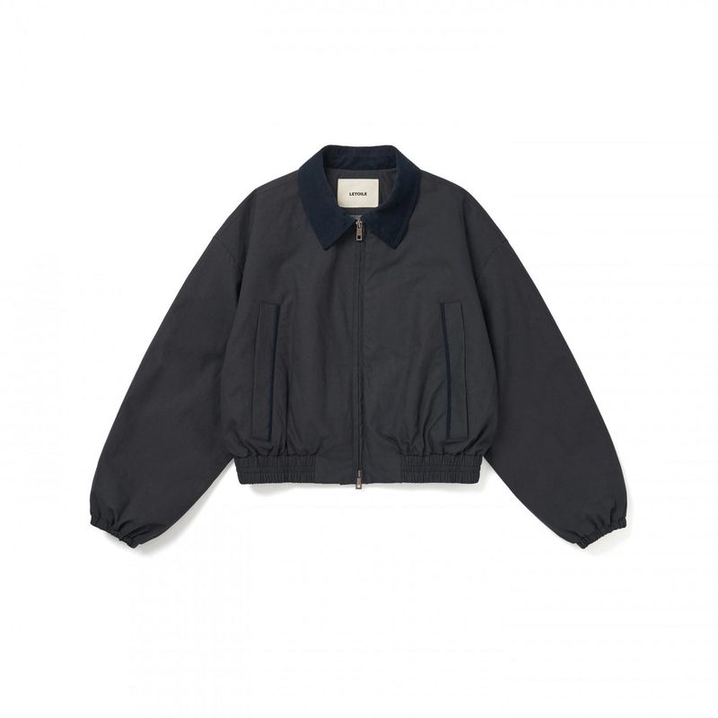 COLLAR POINT BLUSON JACKET _ 2 COLOR (LEBSSJP5070)