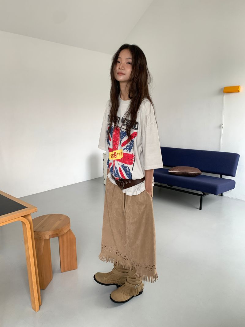 PIGMENT STUD TEE (3C)