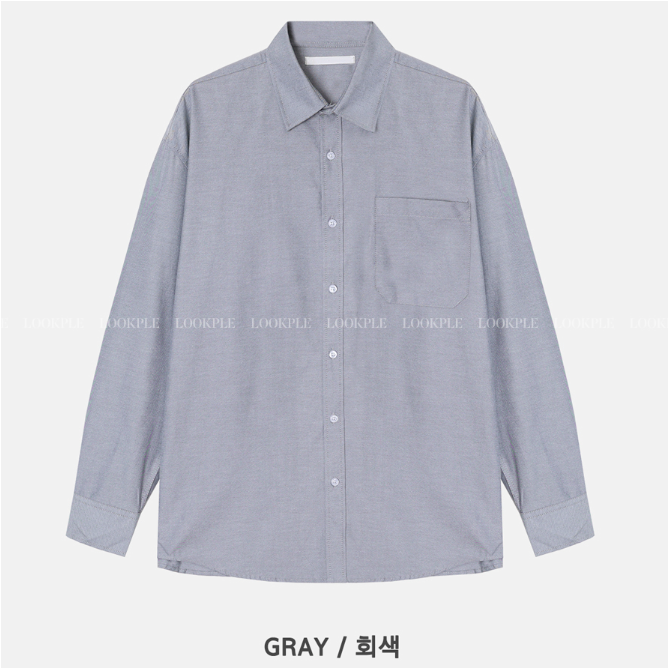 Wonderant Fillet Overfit Oxford Shirt