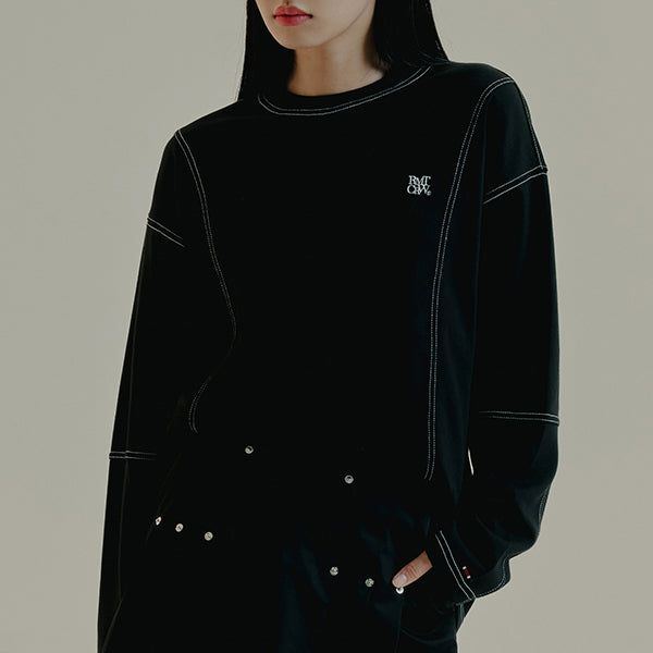 OUT STITCH LONG SLEEVE