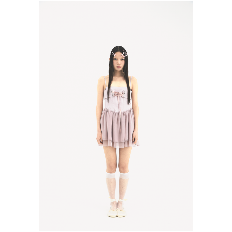 Bustier dress Pink