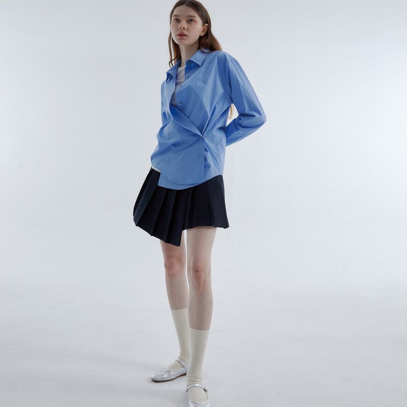 RVS Wrap Shirts Blue