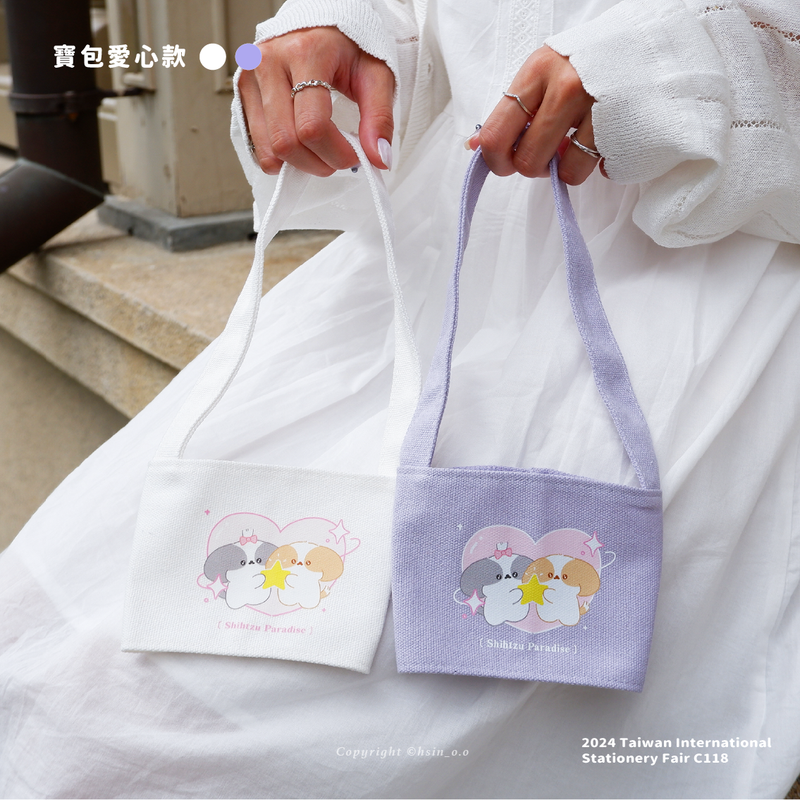 Shihtzu Tian Tian(シーズー ティアン ティアン)の「ドリンクカップホルダー(ハート)(Miscellaneous Goods/Stationery)」