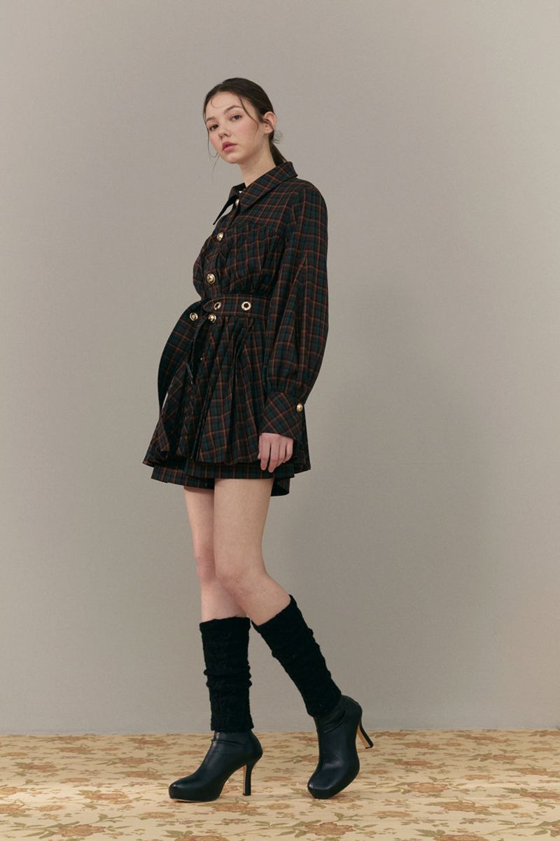 Pleated jacket