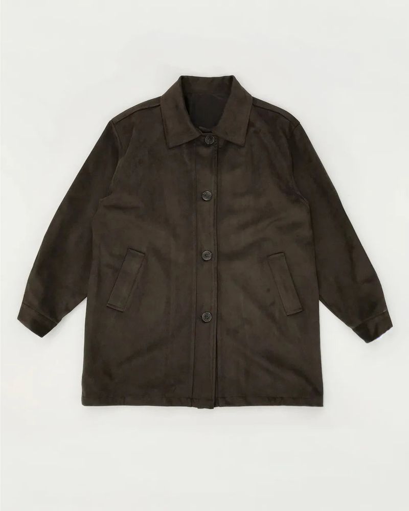 Saco Suede Half Coat (2color)