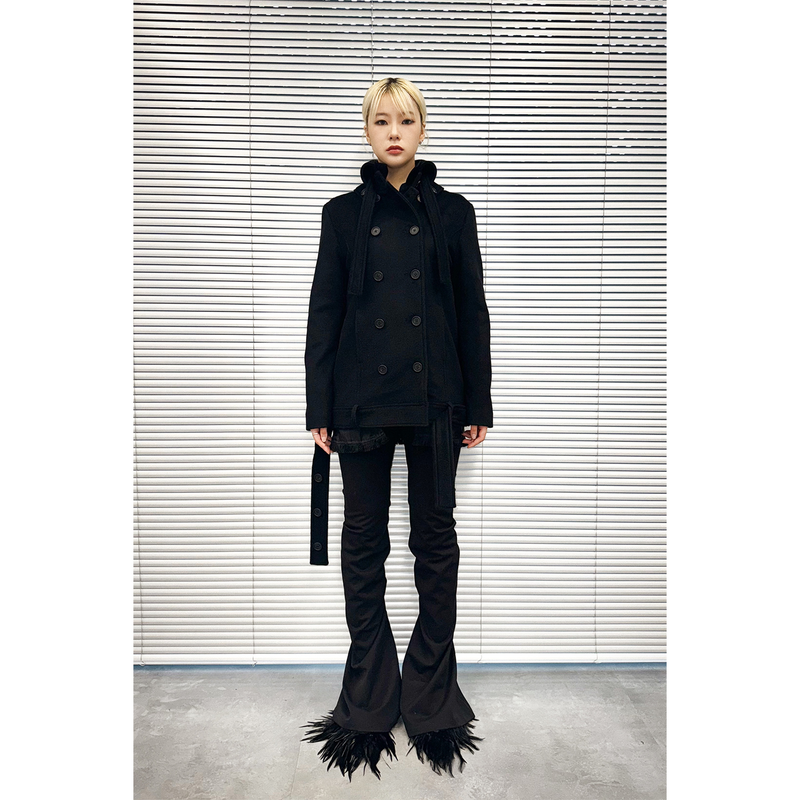 HIGH-NECK DOUBLE COAT