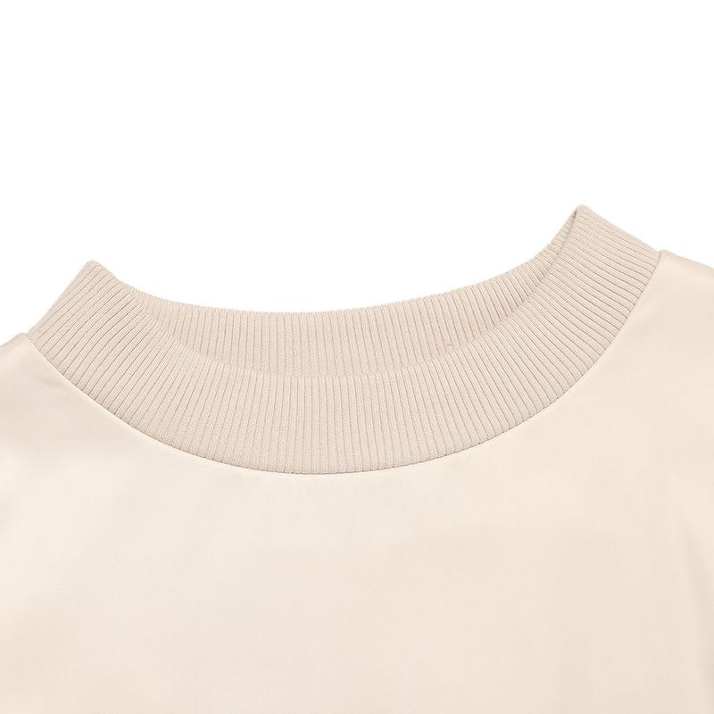 [ILLEDIT] STRING DETAIL SWEAT SHIRT BLACK