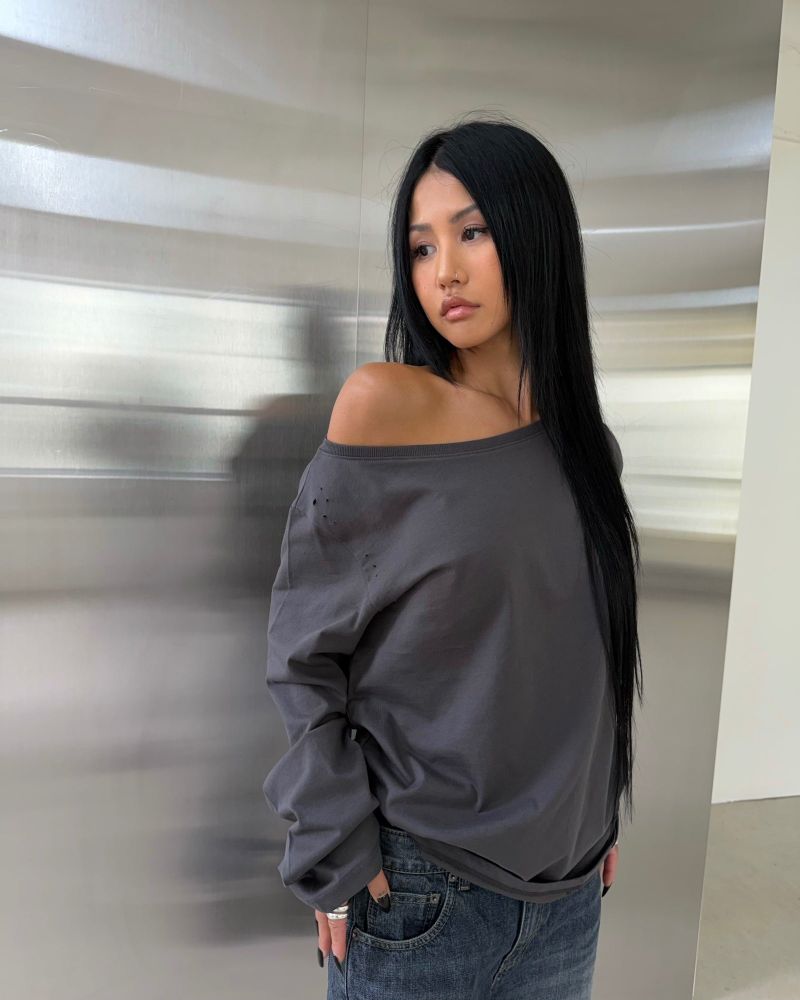 Roomy Wide Denim Pants