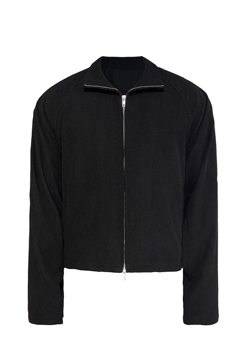 Corduroy Double Zip Jacket