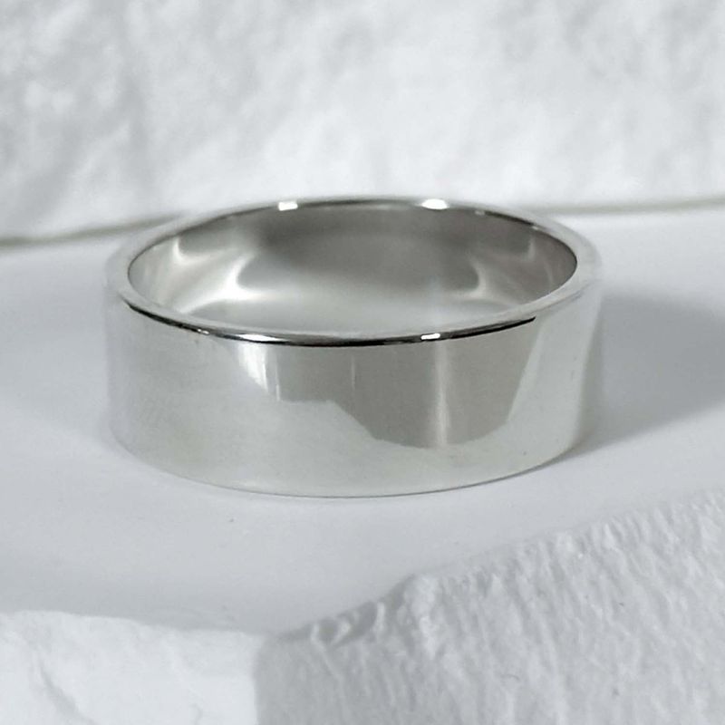 BLESSED BULLET(ブレスドブレット)の「SV925-7mm none logo Ring(Accessories)」