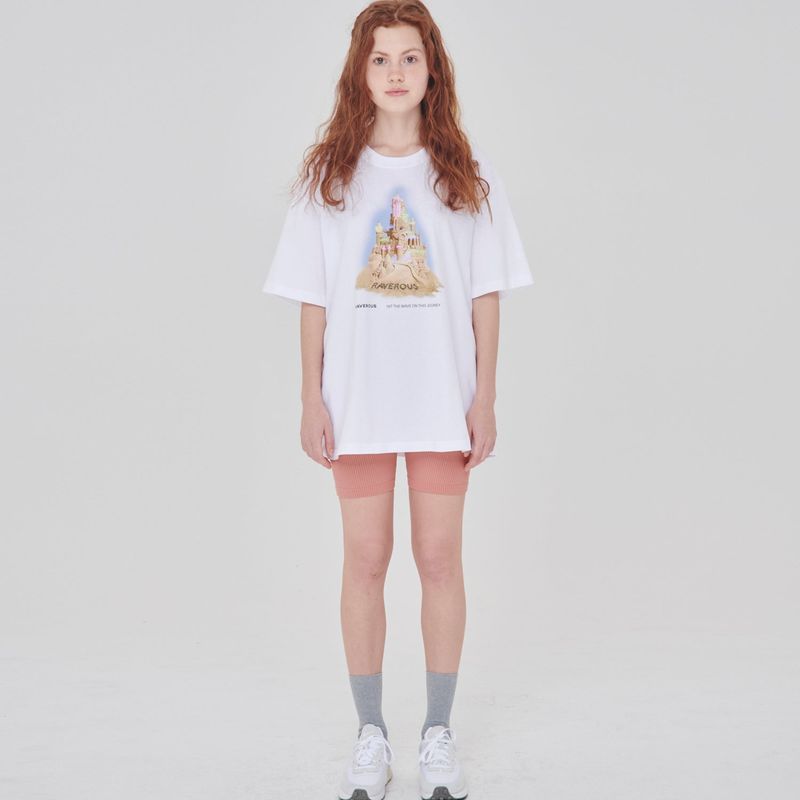 Sandcastle T-Shirt White
