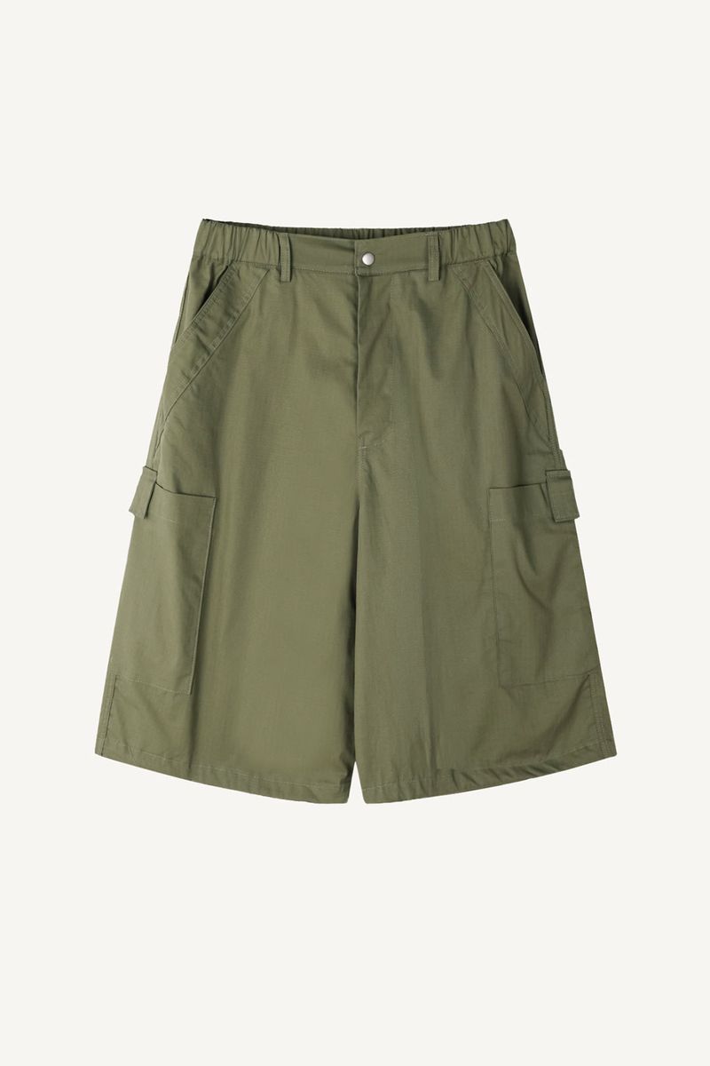 Ripstop Cargo Bermuda Pants