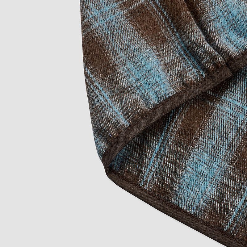 No.1263 D check hood VEST