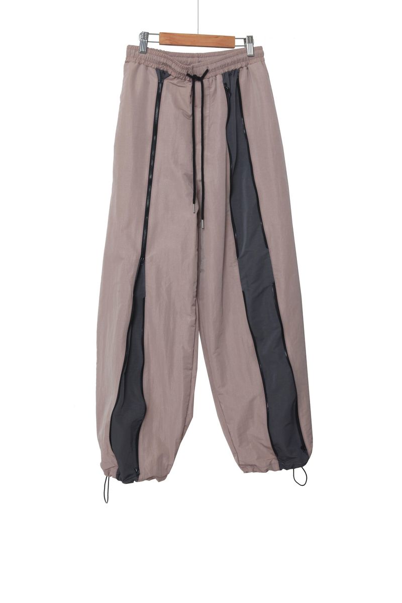reel front zipper pants