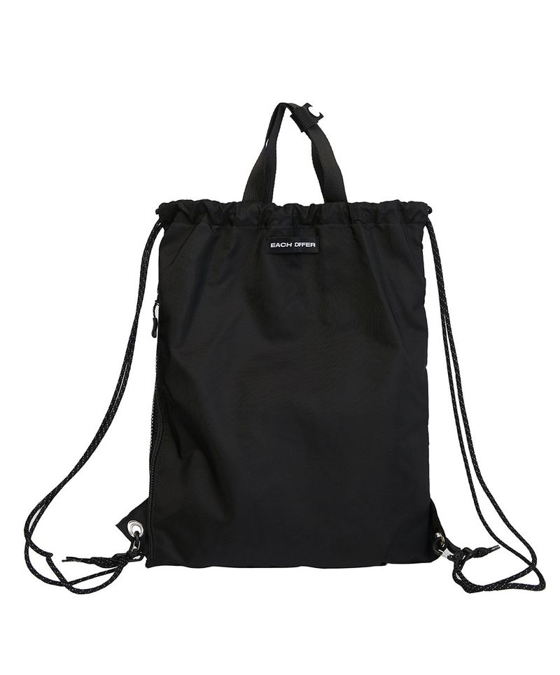 SYMBOL LOGO GYM SACK_BLACK