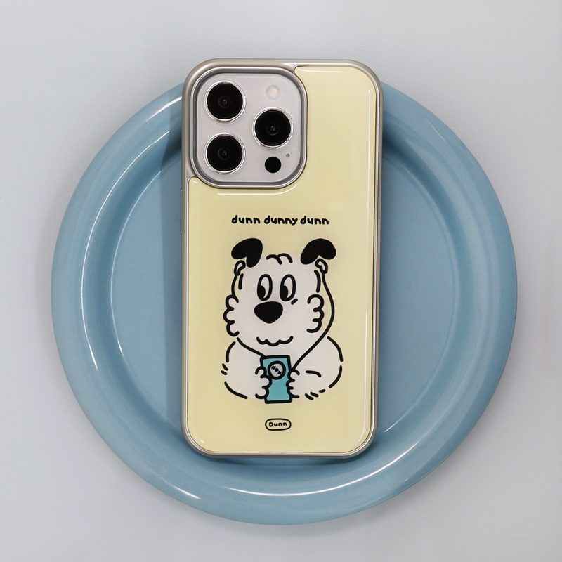 dunn dunny dunn（ダン ダニー ダン）の「ミュージックエポキシシルバーバンパースマートフォンケース（スマホグッズ/小物）」