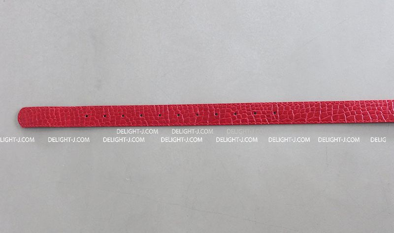 Circle Point Leather Belt