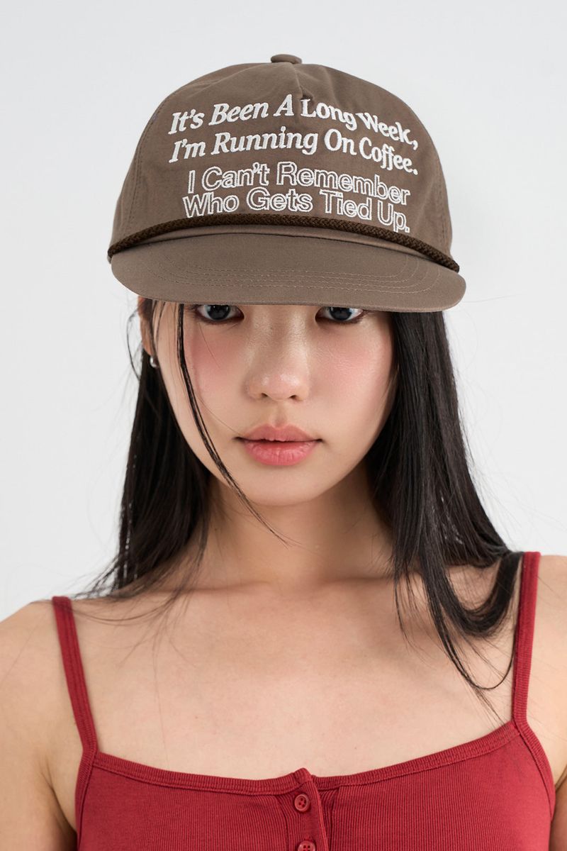 Running on Coffee Ball Cap