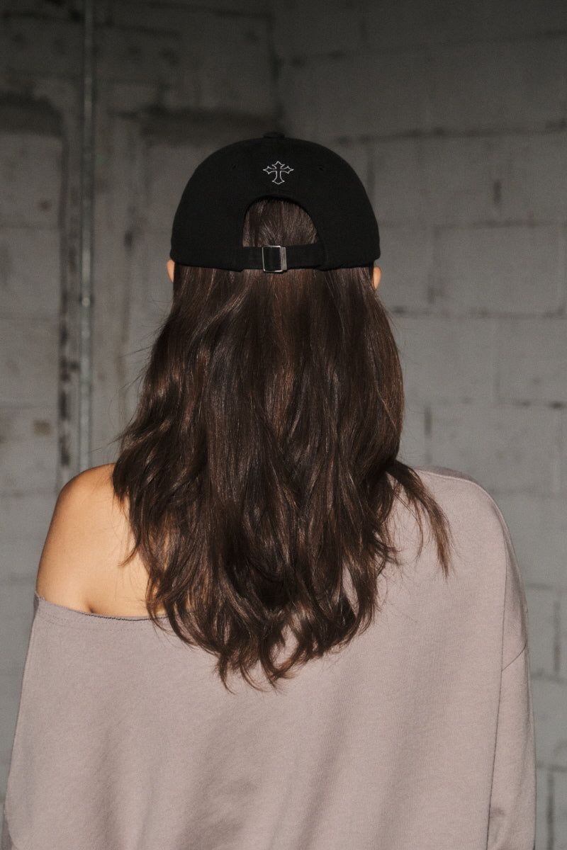 brim cap (black)