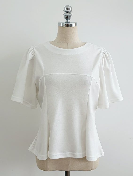 Moang Cut Puff Flare T-Shirt
